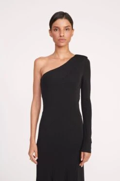 SERENA DRESS | BLACK -Staud Store 11 SERENA DRESS BLACK 1424 web