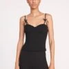 GEORGINA TOP | BLACK 1 GEORGINA TOP | BLACK -Staud Store 178 GEORGINA TOP BLACK CALEB PANT 0653 web