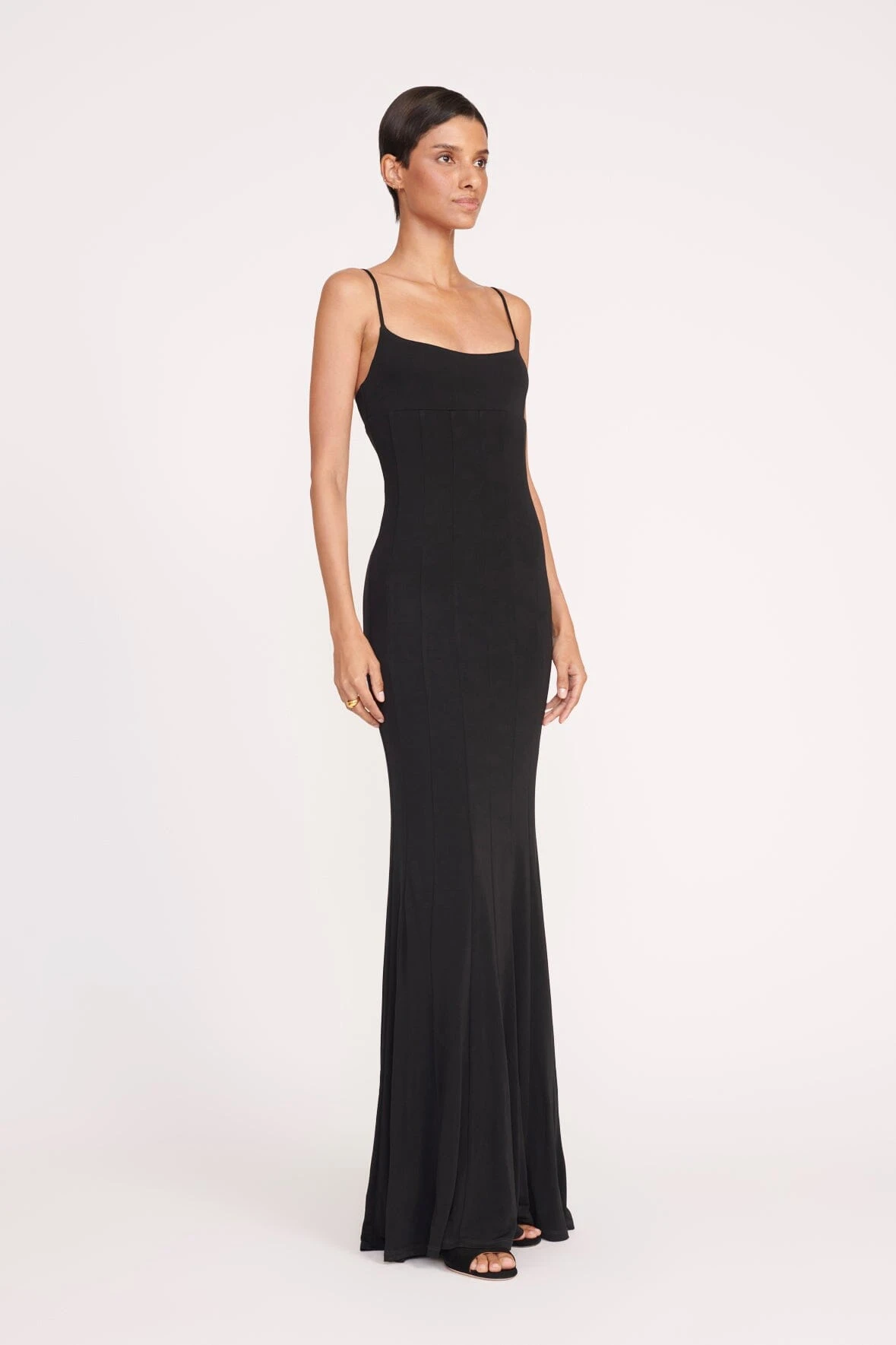 LAUREN DRESS | BLACK LAUREN DRESS | BLACK -Staud Store 22 LAUREN DRESS BLACK 1374 web