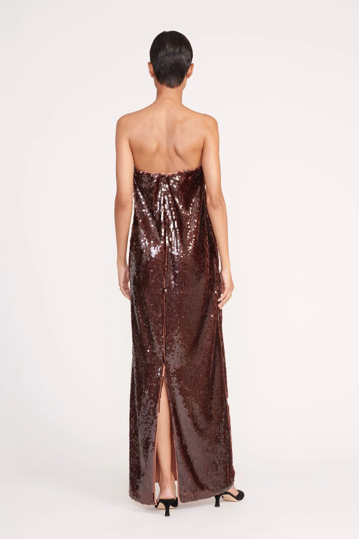 CASEY DRESS | BRONZE CASEY DRESS | BRONZE -Staud Store 230 CASEY DRESS BRONZE 0392 web