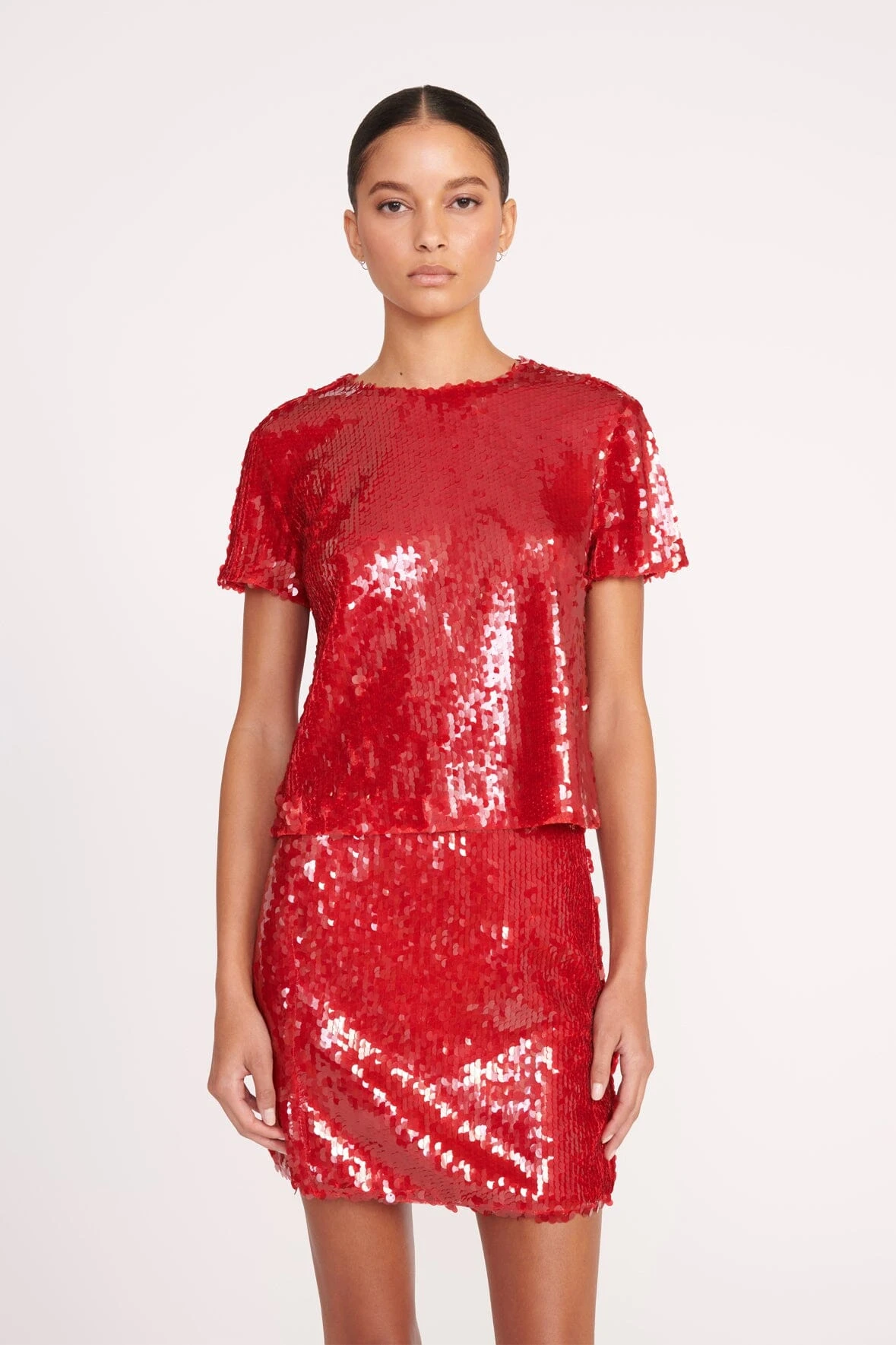 QUINCY TOP | POINSETTIA QUINCY TOP | POINSETTIA -Staud Store 280 QUINCY TOP POINSETTIA 0376 web