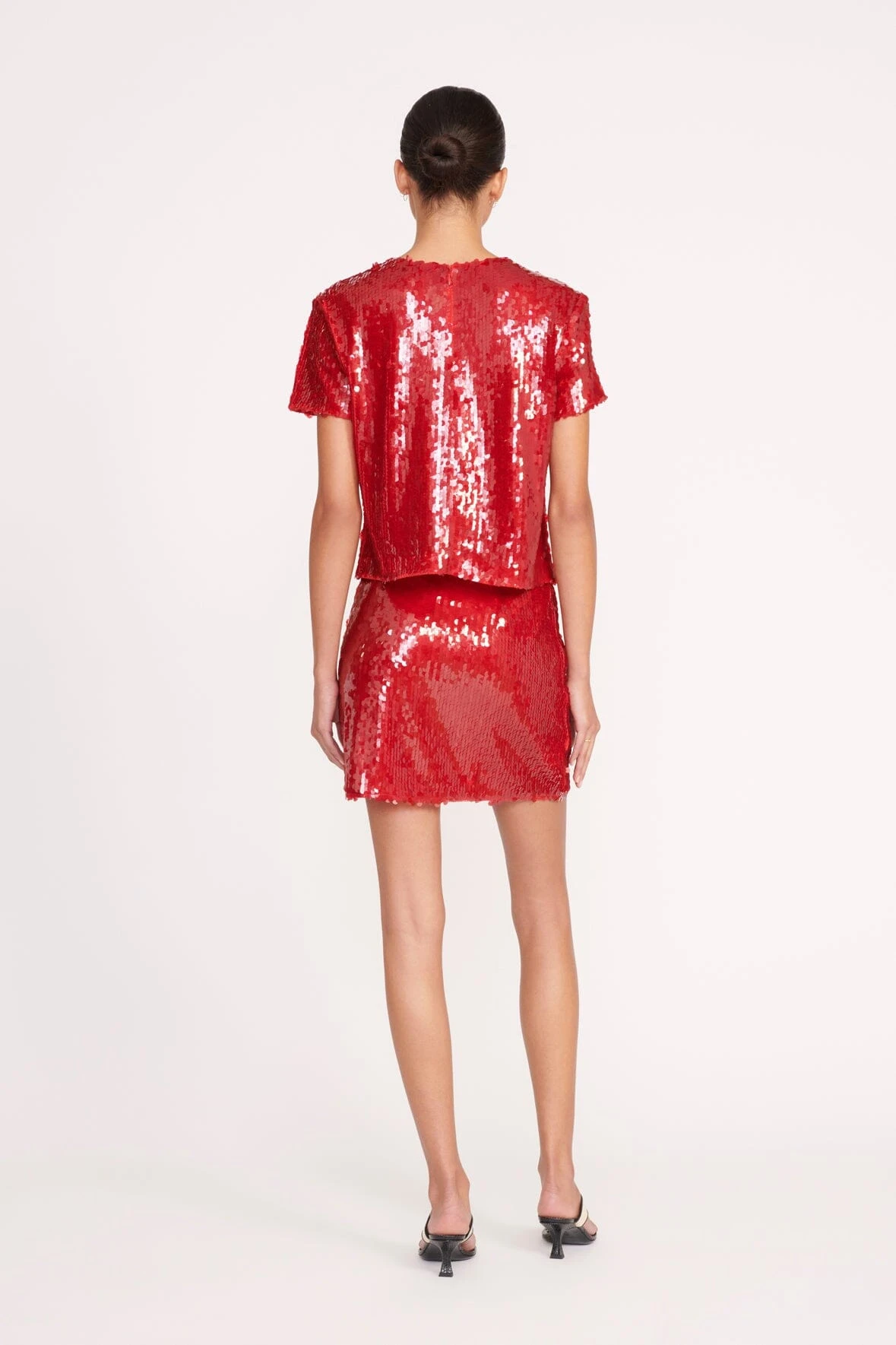 QUINCY TOP | POINSETTIA QUINCY TOP | POINSETTIA -Staud Store 281 QUINCY TOP POINSETTIA 0374 web