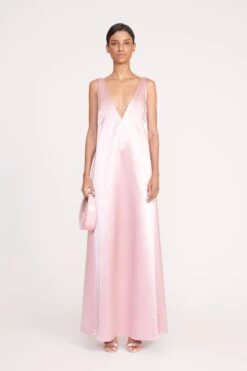 TEAGAN DRESS | CHERRY BLOSSOM -Staud Store 296 TEAGAN DRESS CHERRY BLOSSOM 0066 web