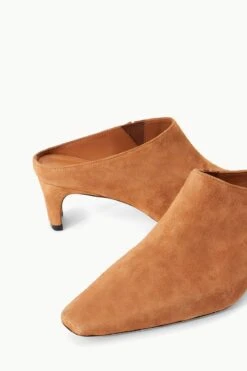 WALLY MULE | TAN SUEDE 6 WALLY MULE | TAN SUEDE -Staud Store 34 1372 TAN