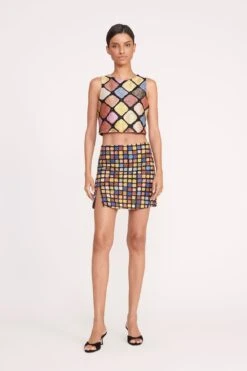 EMERIE SKIRT | DANCE FLOOR -Staud Store 65 ALORA TOP DANCE FLOOR EMERIE SKIRT DANCE FLOOR 1174 web b7aec7d6 67a5 44a0 a21f 36df806dbb9b