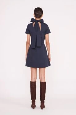 MINI ILANA DRESS | NAVY -Staud Store 9 Pre Fall 004 00105 web