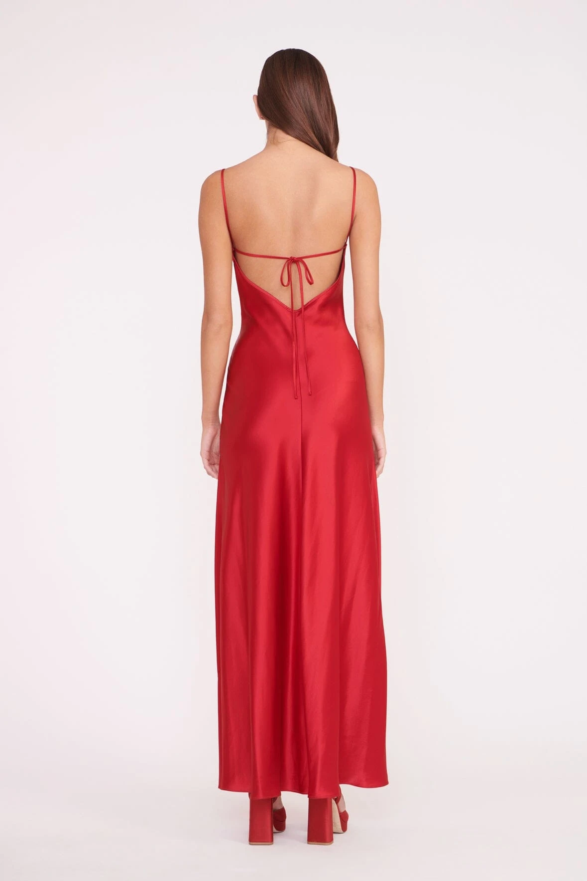 ALEXA DRESS | RUBY ALEXA DRESS | RUBY -Staud Store ALEXA DRESS SOLANGE PLATFORM RUBY 00204 web