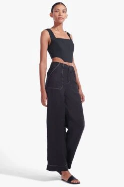 ALICE TOP | BLACK -Staud Store Alice Top Black Park Pant Black 01928