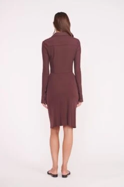 BRENDAN DRESS | BARK 5 BRENDAN DRESS | BARK -Staud Store BRENDAN DRESS BARK 01434 web