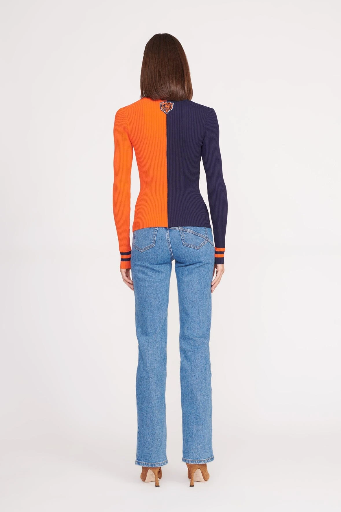 THE STAUD NFL CARGO SWEATER | CHICAGO BEARS THE STAUD NFL CARGO SWEATER | CHICAGO BEARS -Staud Store CARGO SWEATER CHICAGO BEARS 0309 web