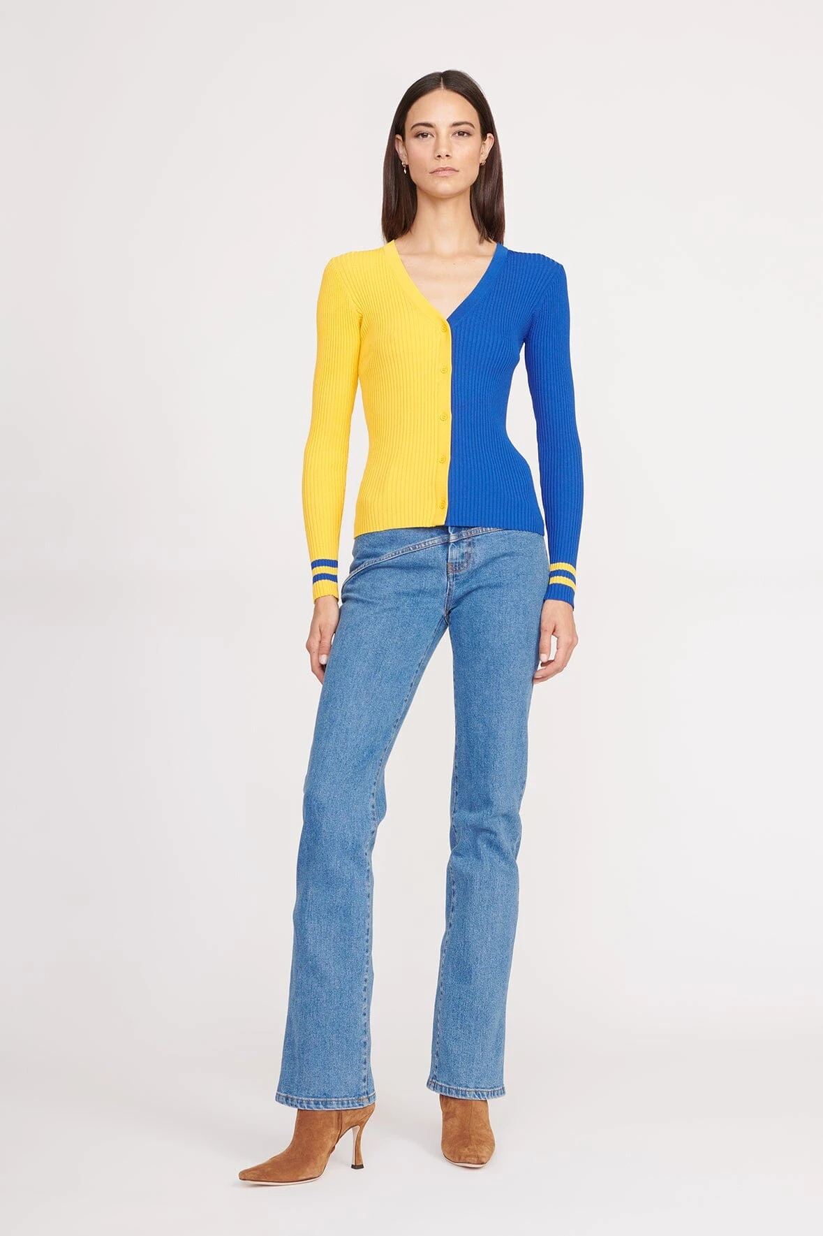 THE STAUD NFL CARGO SWEATER | LOS ANGELES RAMS THE STAUD NFL CARGO SWEATER | LOS ANGELES RAMS -Staud Store CARGO SWEATER LOS ANGELES RAMS 3038 web