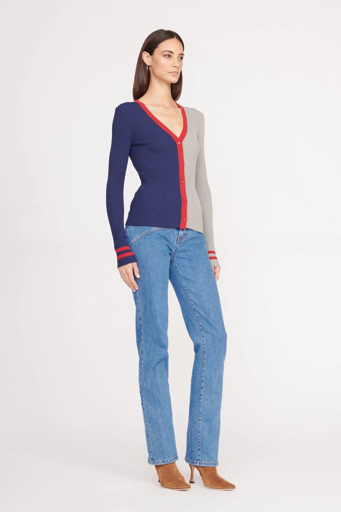 THE STAUD NFL CARGO SWEATER | NEW ENGLAND PATRIOTS THE STAUD NFL CARGO SWEATER | NEW ENGLAND PATRIOTS -Staud Store CARGO SWEATER NEW ENGLAND PATRIOTS 0600 web