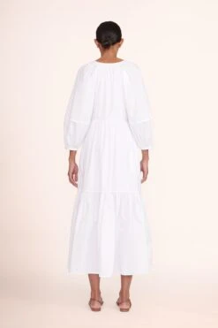 DEMI DRESS | WHITE -Staud Store Demi Dress White 00048 web 1de098e1 6aaf 446d bbcf 595049b29d2d
