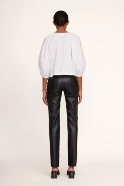DILL TOP | WHITE -Staud Store Dill Top White Elliot Pant Black 007 edit web f7a45109 c390 44df 8e8b 4337d6f756b7