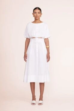 JULES BLOCK HEEL | PAPER 4 JULES BLOCK HEEL | PAPER -Staud Store Ellington Top White Kingsley Skirt White 00034 web 2