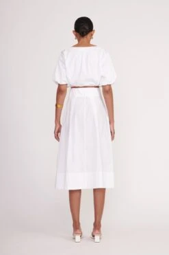 ELLINGTON TOP | WHITE -Staud Store Ellington Top White Kingsley Skirt White 00046 web c6b1773d 15c8 4961 9176 c4b2eb636a9a
