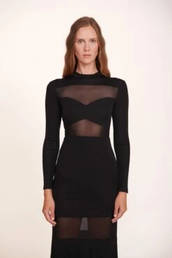 FALCON DRESS | BLACK 6 FALCON DRESS | BLACK -Staud Store Falcon Dress Black 008 edit web