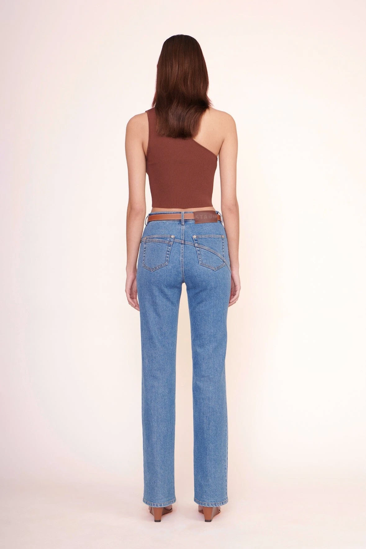 LEXI TOP | BARK LEXI TOP | BARK -Staud Store LEXI TOP BARK 00575 web