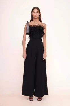 MINI MOON CRYSTAL BAG | BLACK -Staud Store MINI MOON CRYSTAL BAG BLACK RHINESTONES