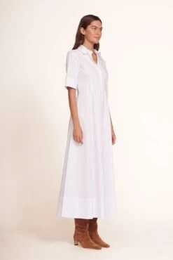 Staud Store 7 Staud Store -Staud Store Maxi Joan Dress White 874 edit web