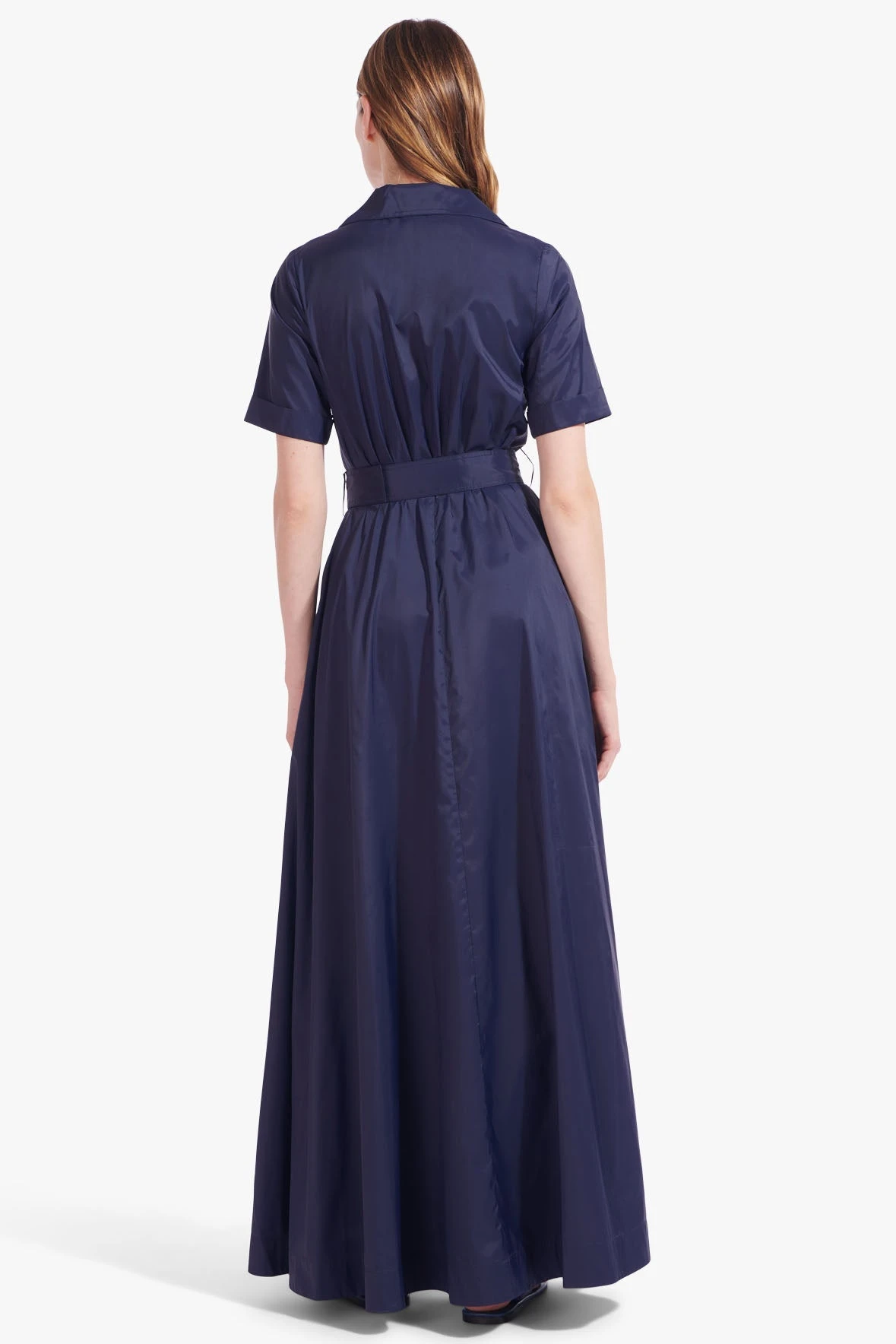 MILLIE DRESS | NAVY MILLIE DRESS | NAVY -Staud Store Millie Dress Navy 01185 web