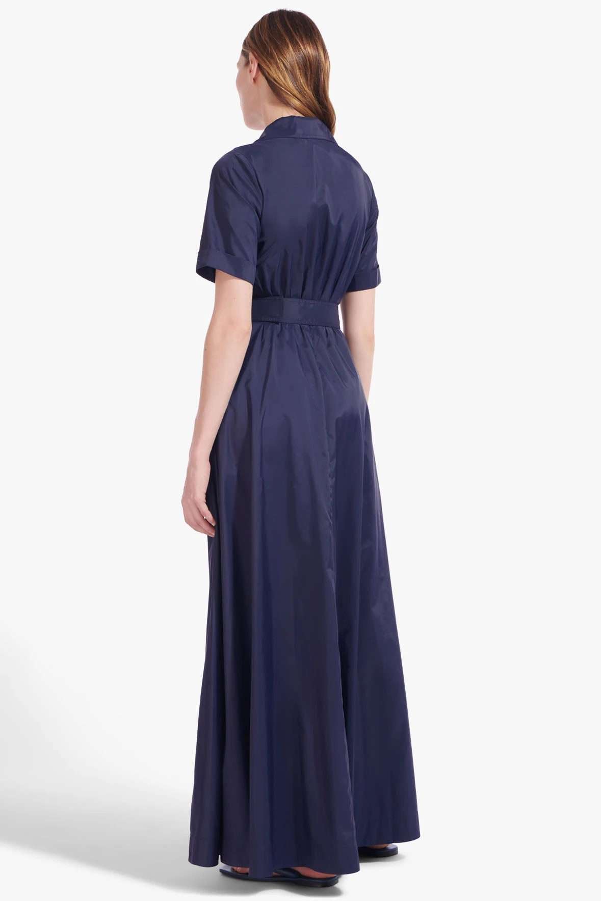 MILLIE DRESS | NAVY MILLIE DRESS | NAVY -Staud Store Millie Dress Navy 01194 web