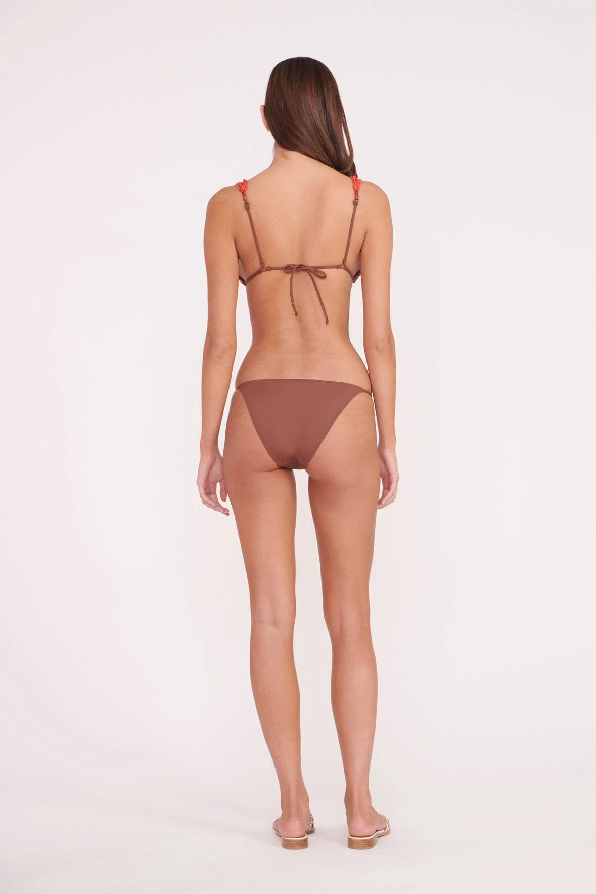 OLIVIA BEADED TRIANGLE TOP | CLOVE OLIVIA BEADED TRIANGLE TOP | CLOVE -Staud Store OLIVIA BEADED TOP SISLEY STRING BOTTOM CLOVE 00652 web