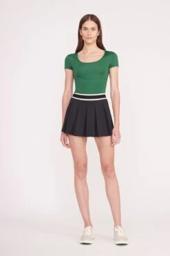 REPLAY TOP | COURT GREEN 4 REPLAY TOP | COURT GREEN -Staud Store PickleBall 010 00614 edit web