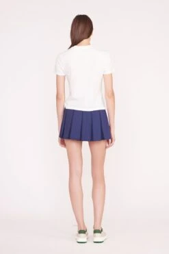 BACKHAND TOP | WHITE -Staud Store PickleBall 012 00756 edit web