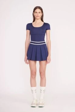 REPLAY TOP | NAVY -Staud Store PickleBall 015 00897 edit web