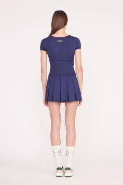 REPLAY TOP | NAVY -Staud Store PickleBall 015 00944 edit web