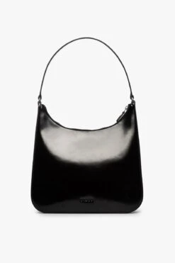 ALEC BAG | BLACK -Staud Store STAUD ALEC BAG BLACK POLISHED CALF FALL ECOM 21 4