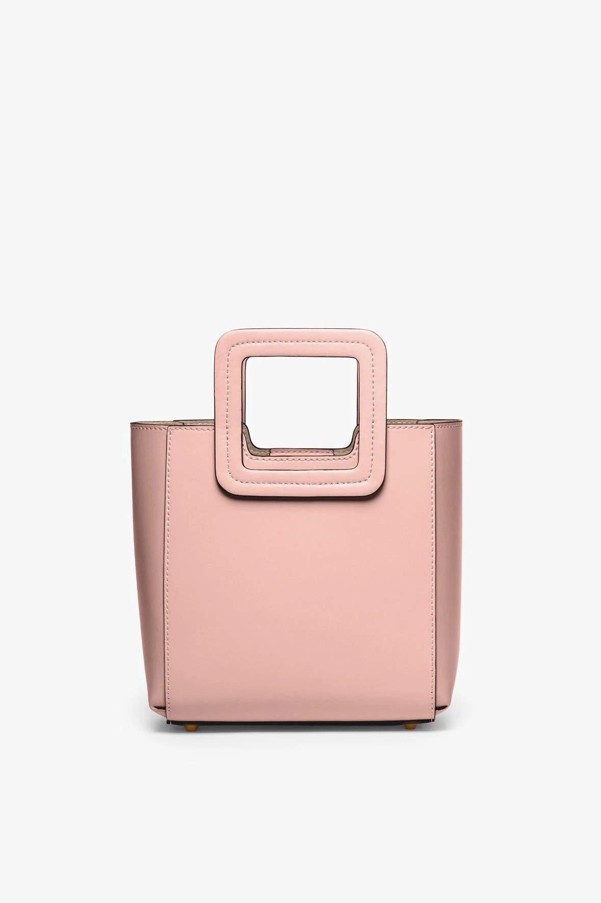 MINI SHIRLEY LEATHER BAG | DARK BLUSH MINI SHIRLEY LEATHER BAG | DARK BLUSH -Staud Store STAUD MINI SHIRLEY DARK BLUSH CALF NAPPA SPRING 21 1