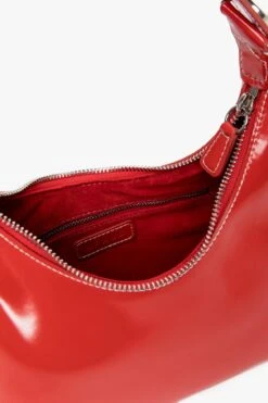 SCOTTY BAG | TOMATO -Staud Store STAUD SCOTTY BAG TOMATO CALF SUMMER PF 21 5