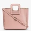 SHIRLEY LEATHER BAG | DARK BLUSH -Staud Store STAUD SHIRLEY DARK BLUSH CALF NAPPA SPRING 21 4