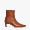 WALLY ANKLE BOOT | TAN -Staud Store STAUD WALLY ANKLE BOOT TAN NAPPA FALL ECOM 21 4