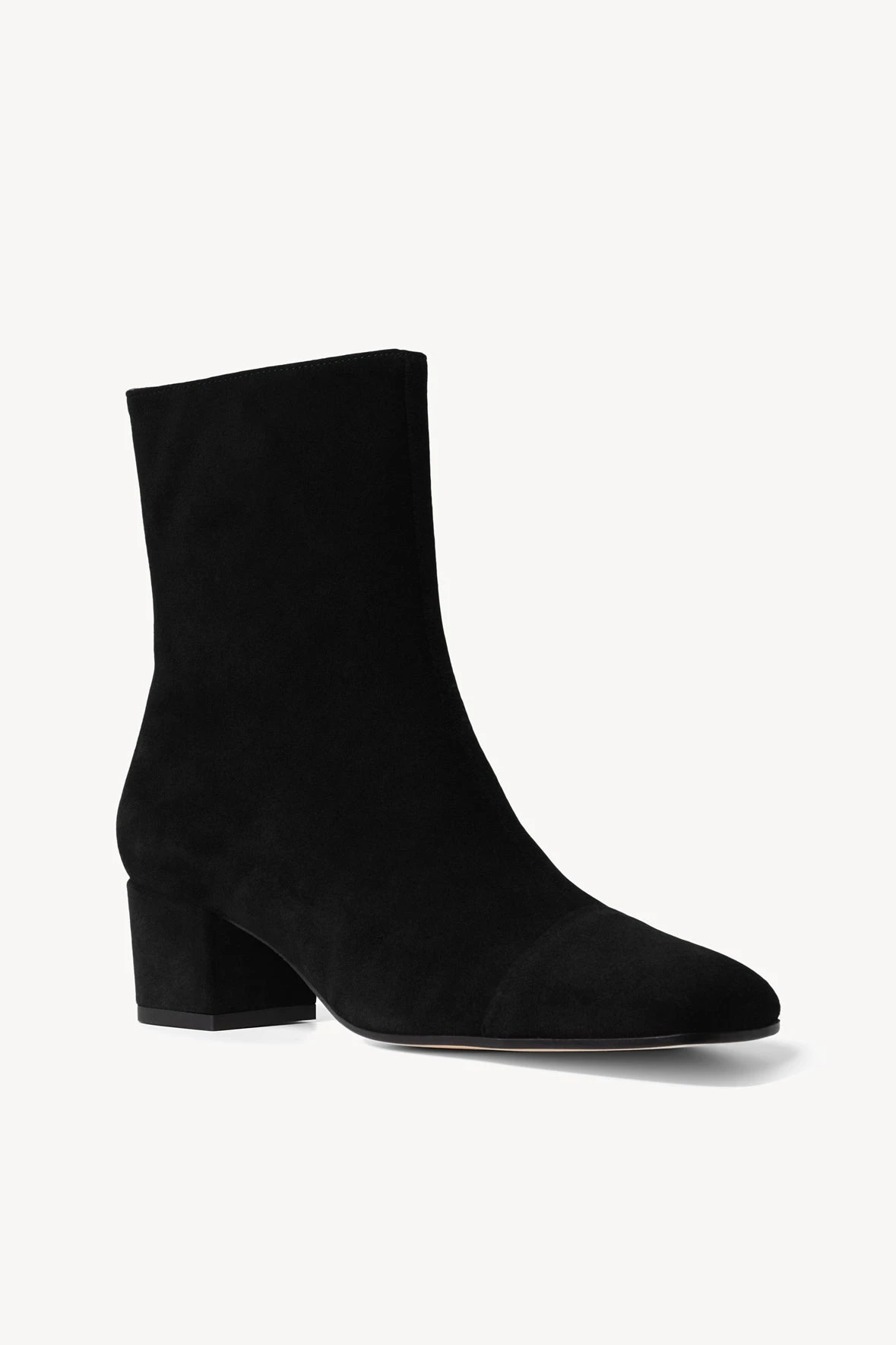 AIMEE SHORT BOOT | BLACK SUEDE AIMEE SHORT BOOT | BLACK SUEDE -Staud Store STAUD AIMEE SHORT BOOT BLACK FALL 22 ECOM 2
