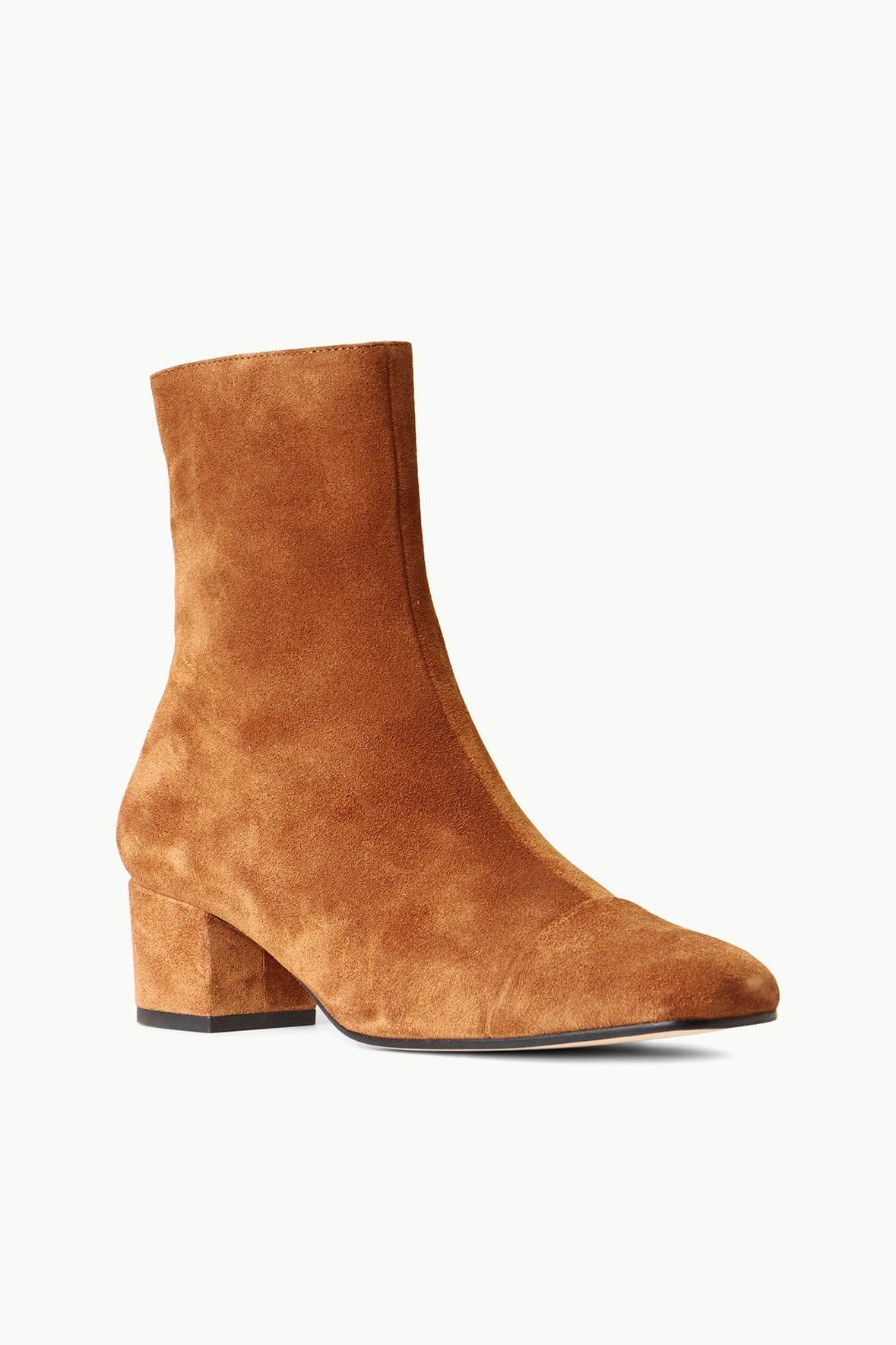 AIMEE SHORT BOOT | TAN SUEDE AIMEE SHORT BOOT | TAN SUEDE -Staud Store STAUD AIMEE SHORT BOOT TAN FALL 22 ECOM 2