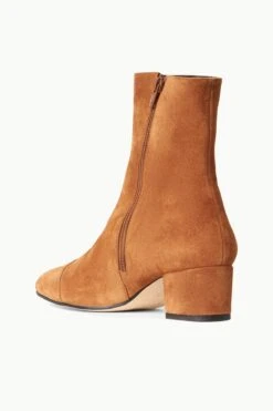 AIMEE SHORT BOOT | TAN SUEDE 5 AIMEE SHORT BOOT | TAN SUEDE -Staud Store STAUD AIMEE SHORT BOOT TAN FALL 22 ECOM 3
