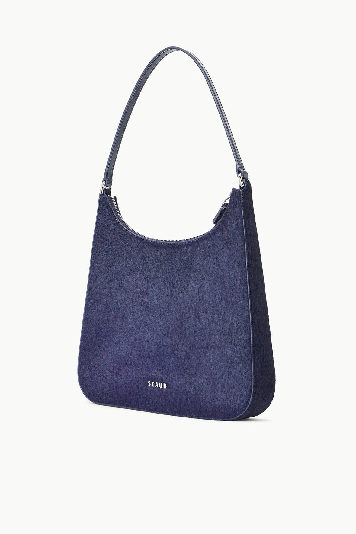 ALEC BAG | NAVY HAIRCALF ALEC BAG | NAVY HAIRCALF -Staud Store STAUD ALEC BAG NAVY FALL 23 ECOM 2