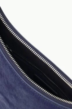 ALEC BAG | NAVY HAIRCALF 5 ALEC BAG | NAVY HAIRCALF -Staud Store STAUD ALEC BAG NAVY FALL 23 ECOM 3