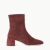 ANDY ANKLE BOOT | MAHOGANY 2 ANDY ANKLE BOOT | MAHOGANY -Staud Store STAUD ANDYANKLE BOOT MAHOGANY FALL 23 ECOM 1