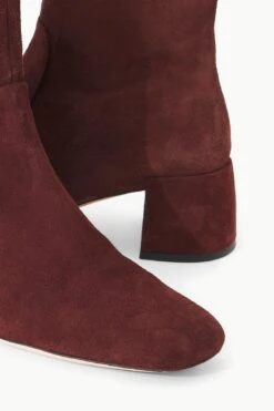 ANDY ANKLE BOOT | MAHOGANY -Staud Store STAUD ANDYANKLE BOOT MAHOGANY FALL 23 ECOM 5