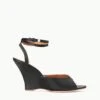 ANOUSH WEDGE | BLACK 1 ANOUSH WEDGE | BLACK -Staud Store STAUD ANOUSH WEDGE BLACK FALL 23 ECOM 1