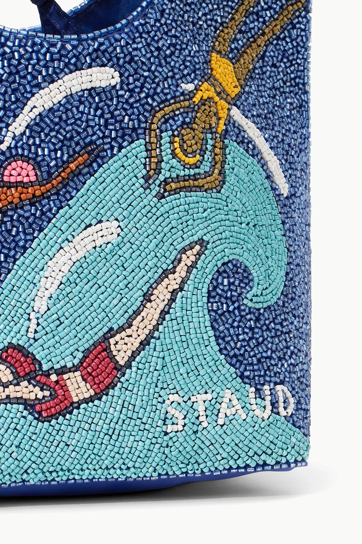BEADED COTE BAG | SWIMMERS BEADED COTE BAG | SWIMMERS -Staud Store STAUD BEADEDCOTE BAG SWIMMERS SUPF 23 ECOM 4