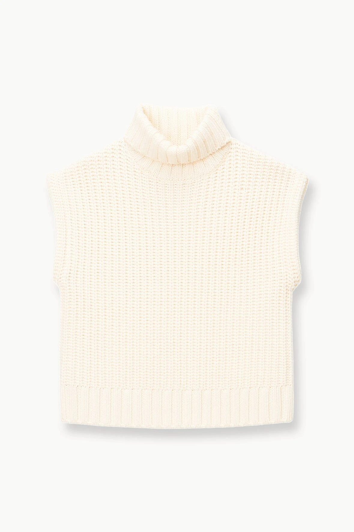 BETTE SWEATER | IVORY BETTE SWEATER | IVORY -Staud Store STAUD BETTESWEATER KNITTOP IVORY FALL 23 ECOM 1