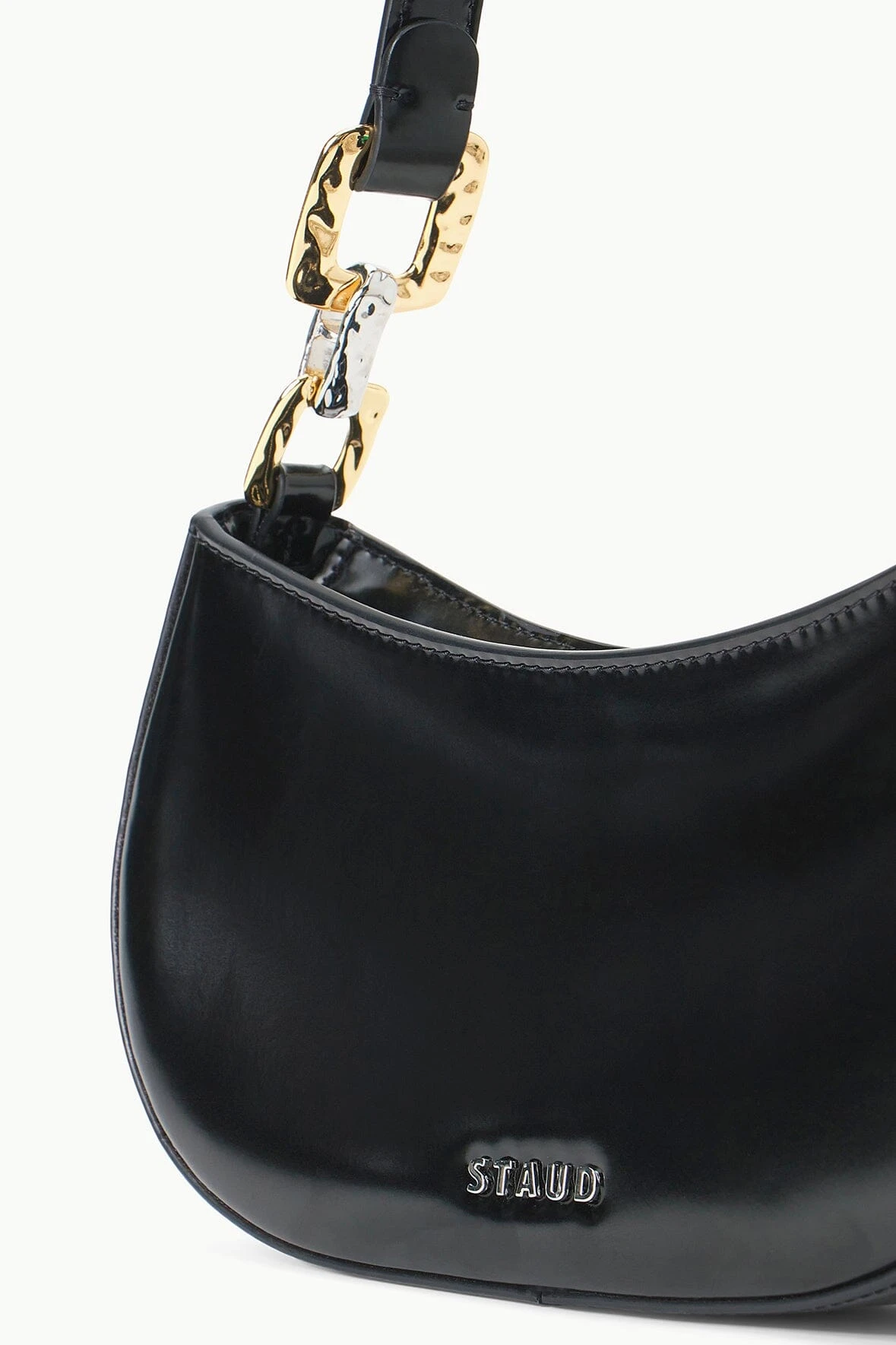 BRADY SHOULDER BAG | BLACK BRADY SHOULDER BAG | BLACK -Staud Store STAUD BRADY SHOULDERBAG BLACK FALL 23 ECOM 4