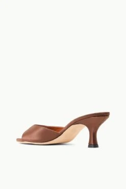 BRIGITTE MULE | CLOVE SATIN -Staud Store STAUD BRIGITTE MULE CLOVE SUPF 23 ECOM 3