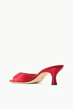 BRIGITTE MULE | RUBY SATIN -Staud Store STAUD BRIGITTE MULE RUBY SUPF 23 ECOM 3