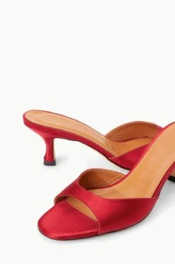 BRIGITTE MULE | RUBY SATIN -Staud Store STAUD BRIGITTE MULE RUBY SUPF 23 ECOM 4